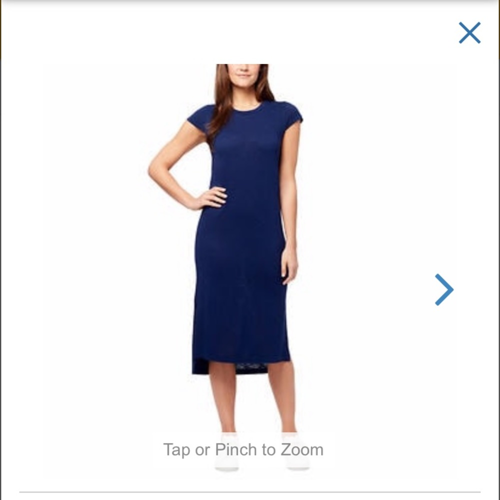 Jessica Simpson Blue Midi Dress